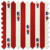 Kings Breakfast, Stripe Kingsmen - Roman Blind